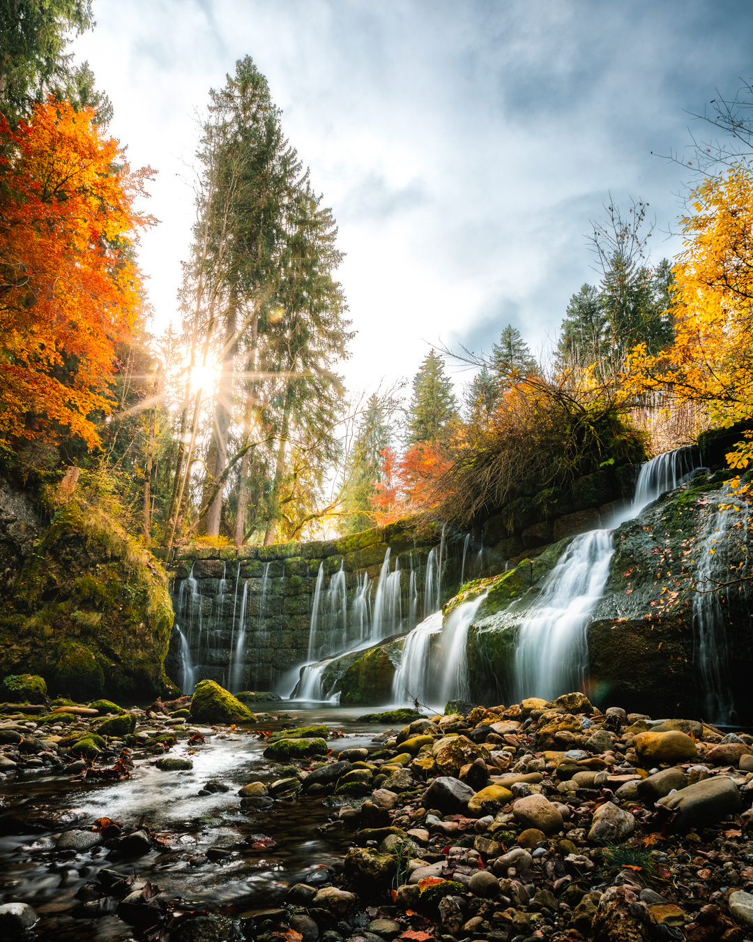 Fotografieren mit Automatik? - Wasserfall